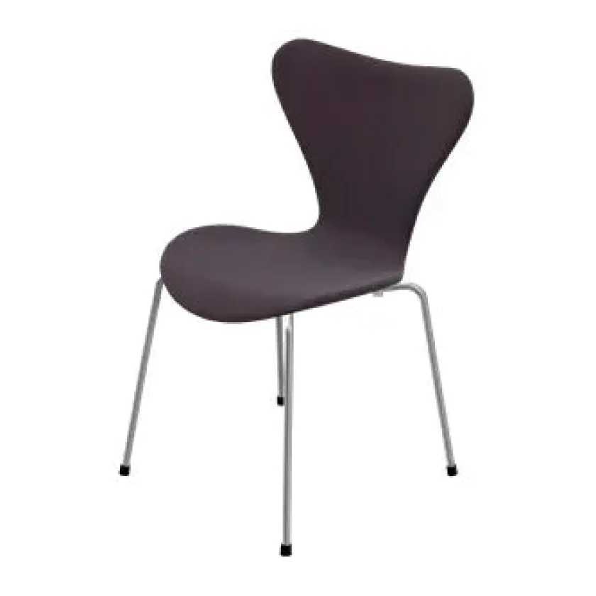 Fritz Hansen 3107 Serie 7, fuldpolstret af Arne Jacobsen> Spisebordsstole