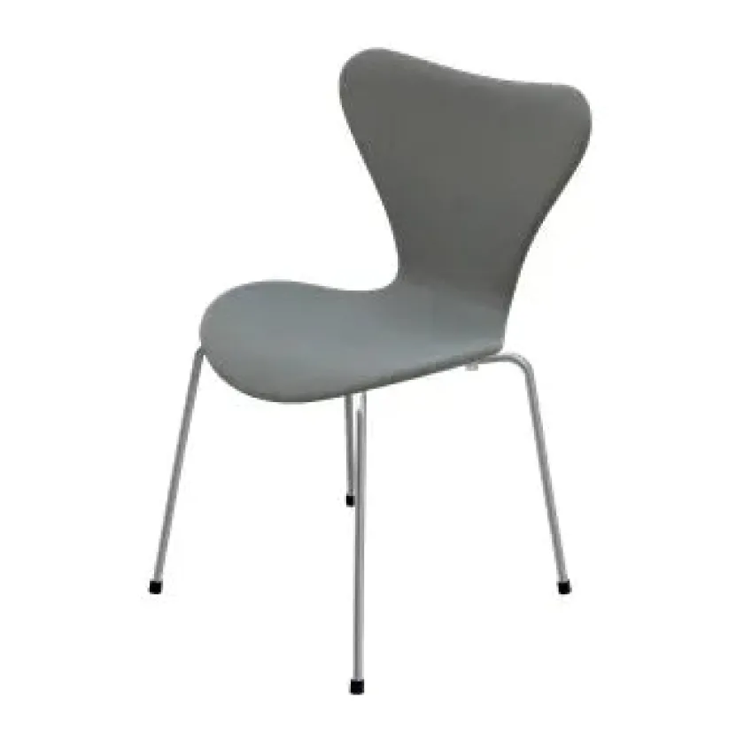 Fritz Hansen 3107 Serie 7, fuldpolstret af Arne Jacobsen> Spisebordsstole