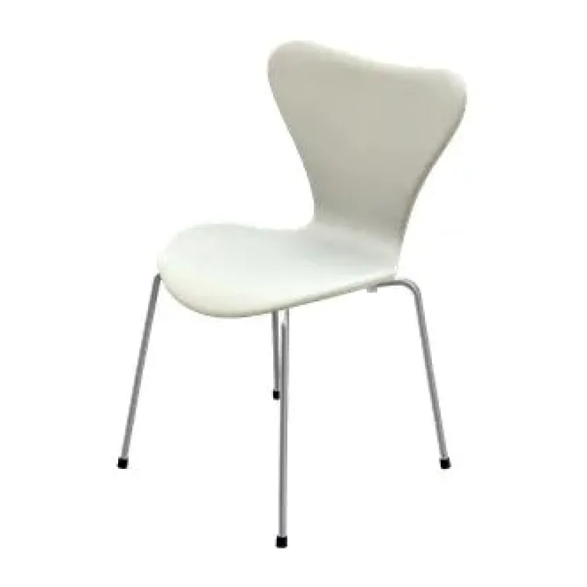 Fritz Hansen 3107 Serie 7, fuldpolstret af Arne Jacobsen> Spisebordsstole