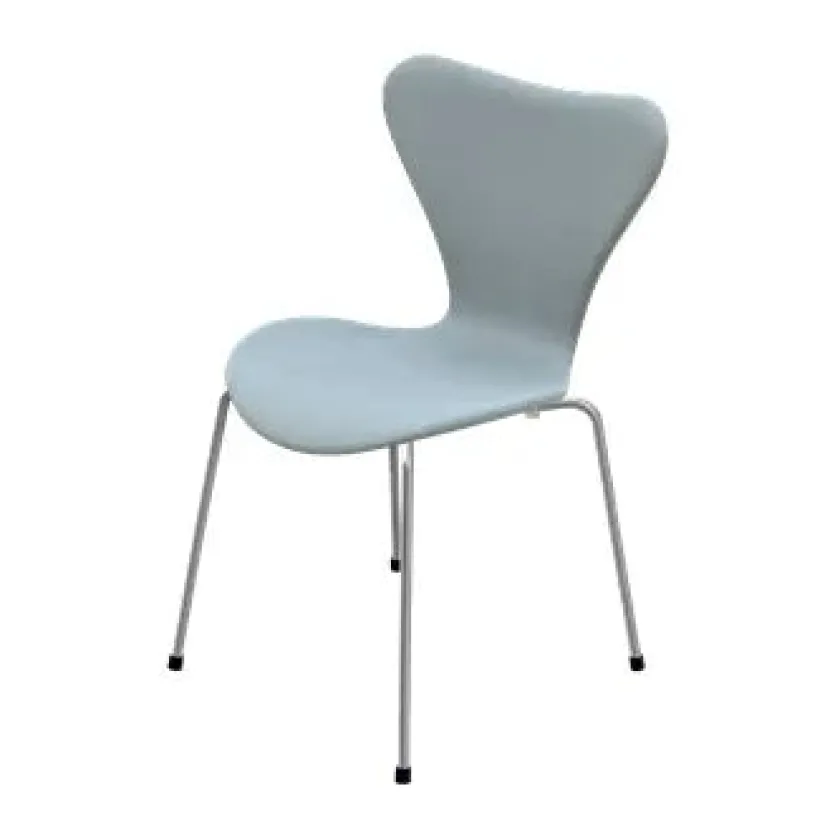 Fritz Hansen 3107 Serie 7, fuldpolstret af Arne Jacobsen> Spisebordsstole