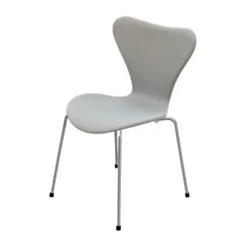 Fritz Hansen 3107 Serie 7, fuldpolstret af Arne Jacobsen> Spisebordsstole
