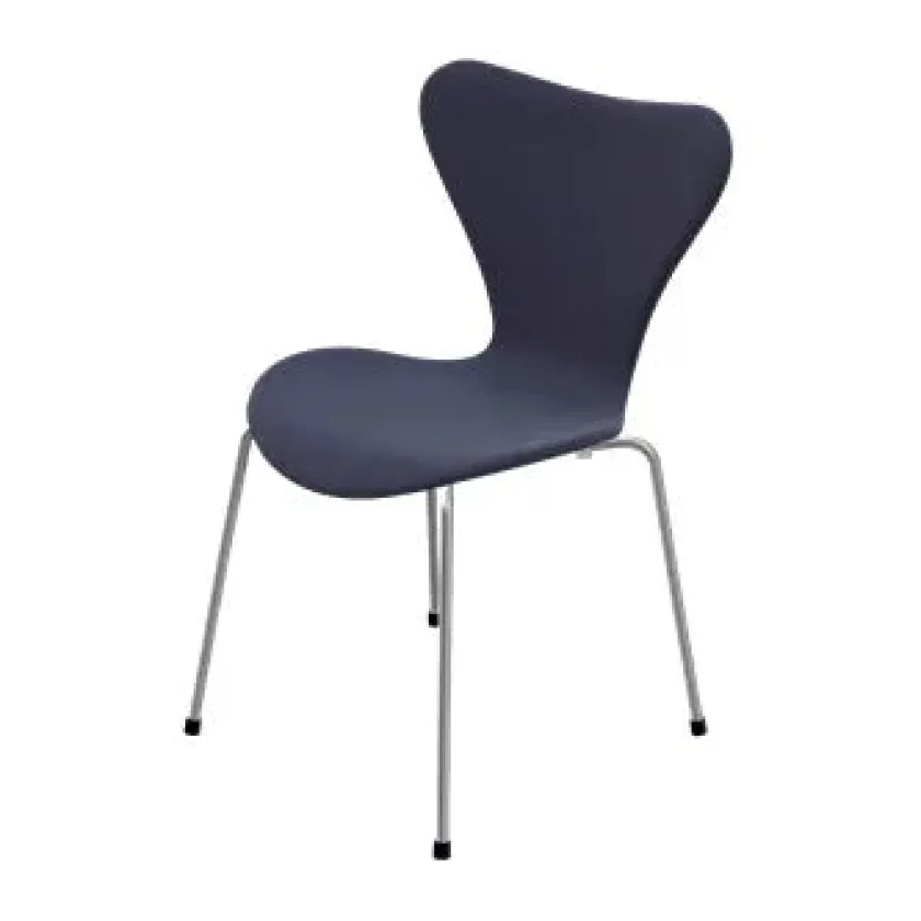 Fritz Hansen 3107 Serie 7, fuldpolstret af Arne Jacobsen> Spisebordsstole