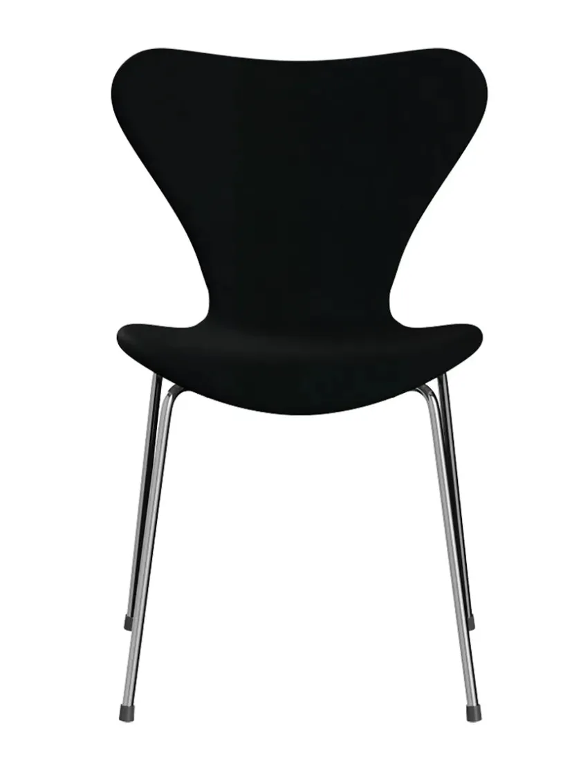 Fritz Hansen 3107 Serie 7, fuldpolstret af Arne Jacobsen> Spisebordsstole