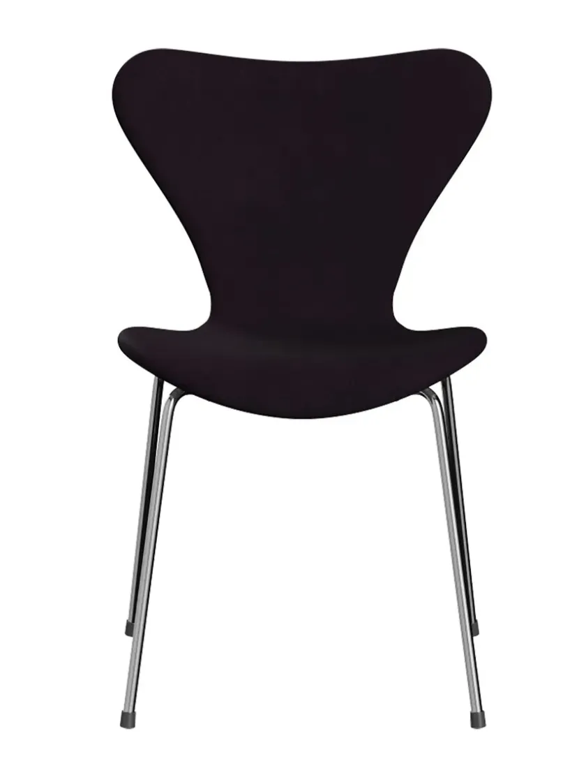 Fritz Hansen 3107 Serie 7, fuldpolstret af Arne Jacobsen> Spisebordsstole