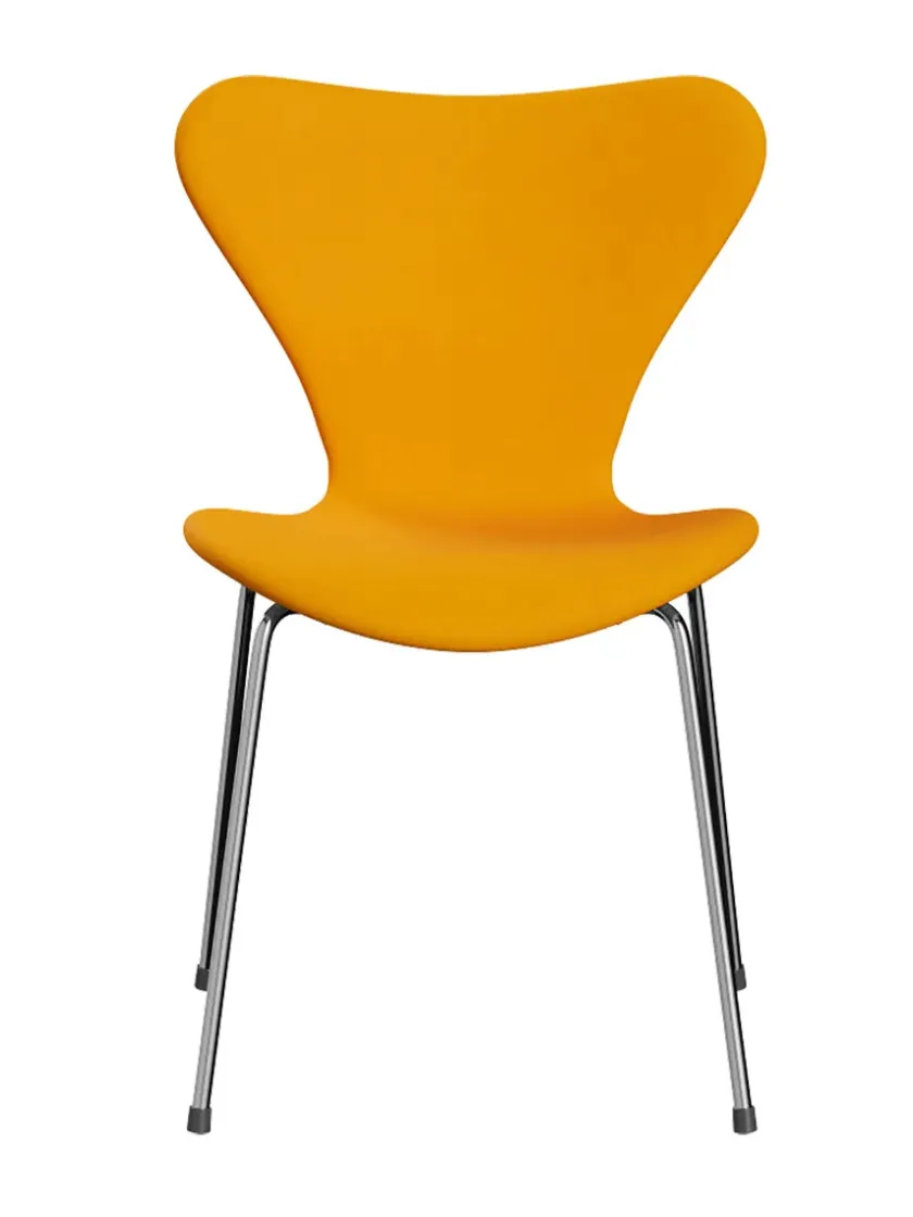 Fritz Hansen 3107 Serie 7, fuldpolstret af Arne Jacobsen> Spisebordsstole