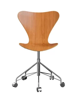 Fritz Hansen 3117 Serie 7 Kontorstol af Arne Jacobsen><noscript><img width=