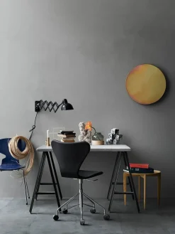 Fritz Hansen 3117 Serie 7 Kontorstol af Arne Jacobsen><noscript><img width=