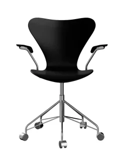 Fritz Hansen 3217 Serie 7 Kontorstol af Arne Jacobsen><noscript><img width=