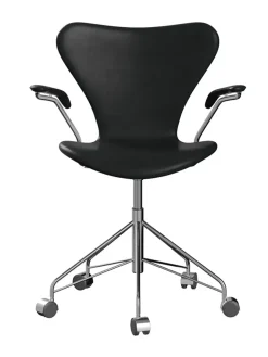 Fritz Hansen 3217 Serie 7 Kontorstol af Arne Jacobsen><noscript><img width=