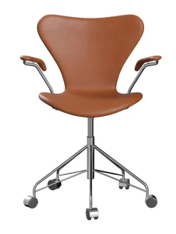 Fritz Hansen 3217 Serie 7 Kontorstol af Arne Jacobsen><noscript><img width=