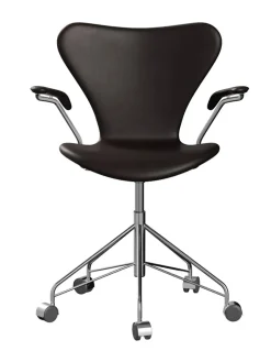 Fritz Hansen 3217 Serie 7 Kontorstol af Arne Jacobsen><noscript><img width=