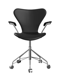 Fritz Hansen 3217 Serie 7 Kontorstol af Arne Jacobsen><noscript><img width=