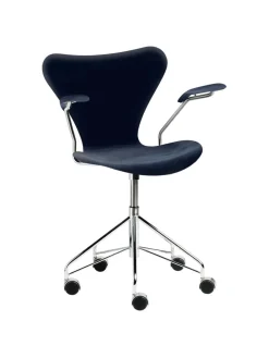 Fritz Hansen 3217 Serie 7 Kontorstol af Arne Jacobsen><noscript><img width=