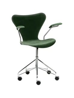 Fritz Hansen 3217 Serie 7 Kontorstol af Arne Jacobsen><noscript><img width=