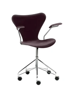 Fritz Hansen 3217 Serie 7 Kontorstol af Arne Jacobsen><noscript><img width=