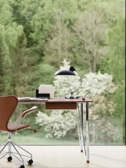 Fritz Hansen 3217 Serie 7 Kontorstol af Arne Jacobsen><noscript><img width=