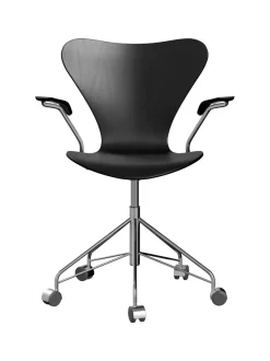 Fritz Hansen 3217 Serie 7 Kontorstol af Arne Jacobsen><noscript><img width=