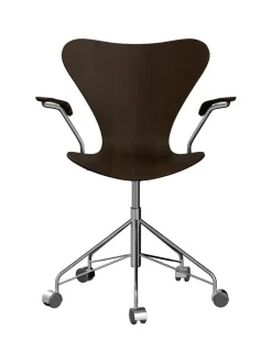Fritz Hansen 3217 Serie 7 Kontorstol af Arne Jacobsen><noscript><img width=