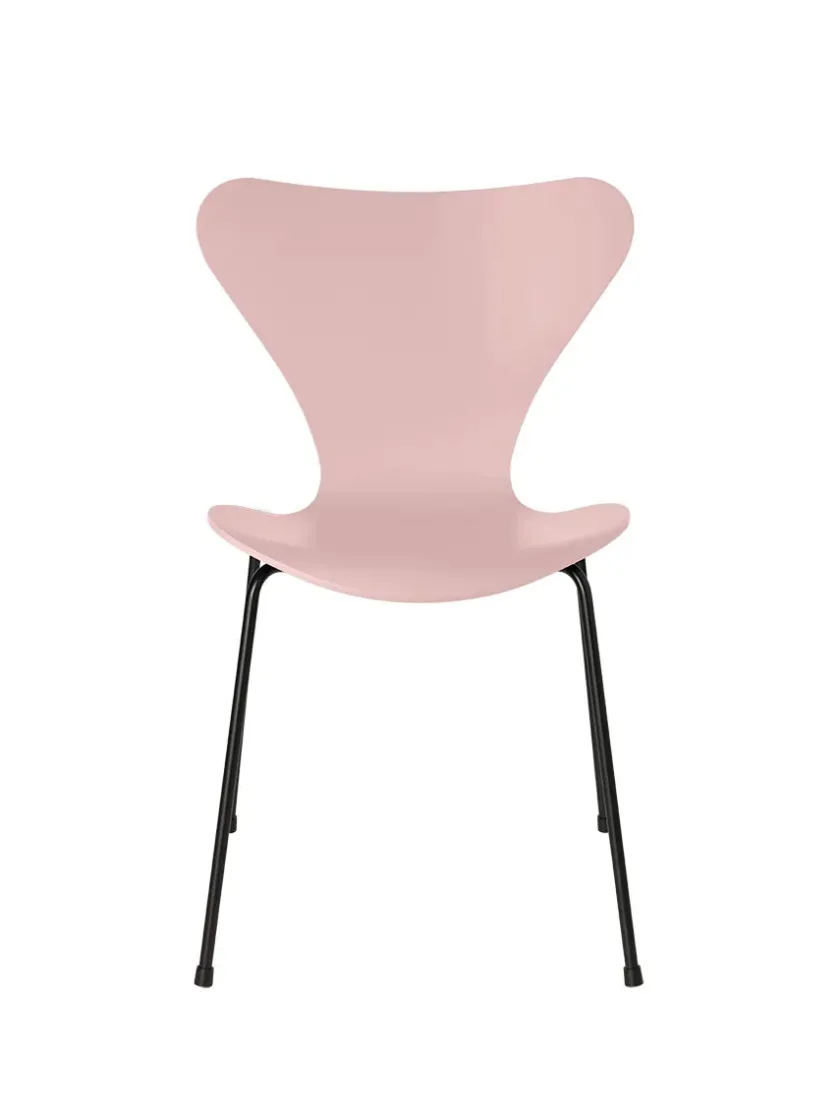 Fritz Hansen 3107 Serie 7 stol lakeret af Arne Jacobsen> Spisebordsstole