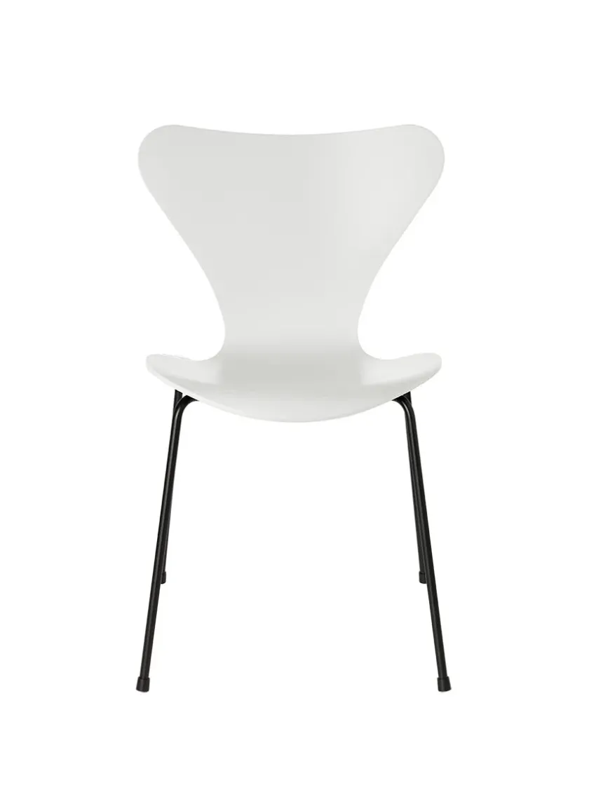 Fritz Hansen 3107 Serie 7 stol lakeret af Arne Jacobsen> Spisebordsstole