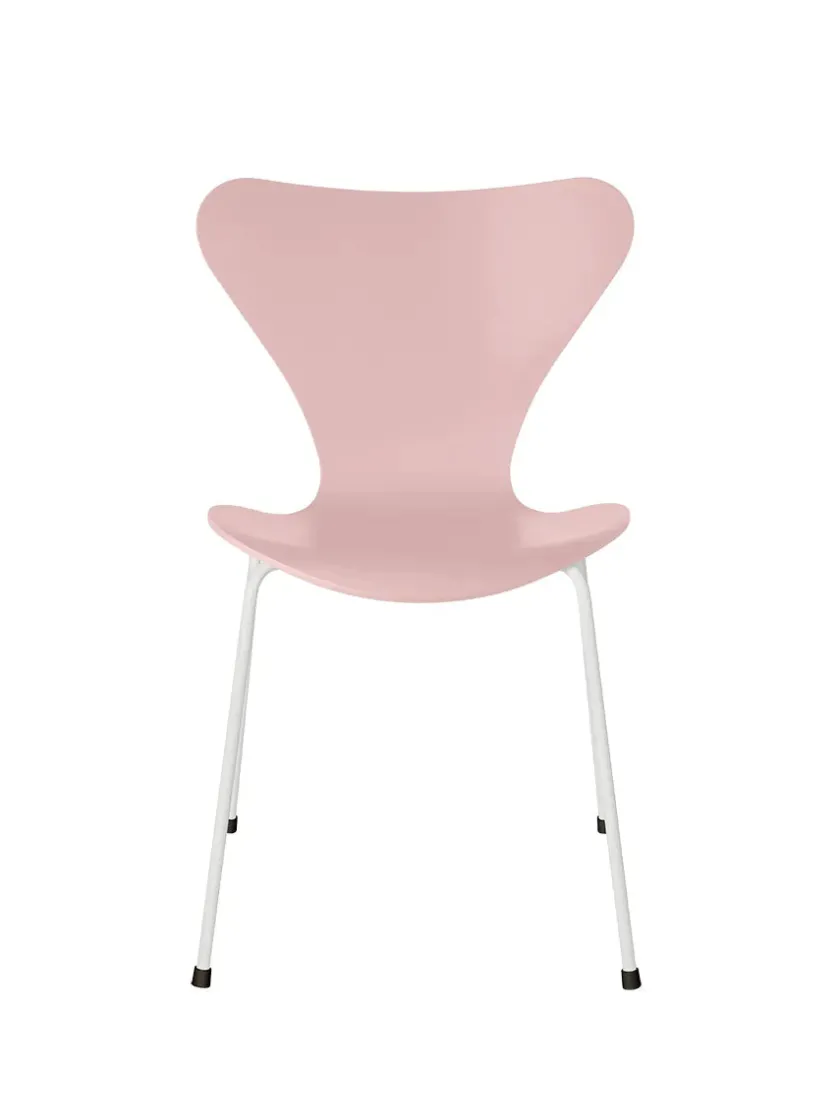 Fritz Hansen 3107 Serie 7 stol lakeret af Arne Jacobsen> Spisebordsstole