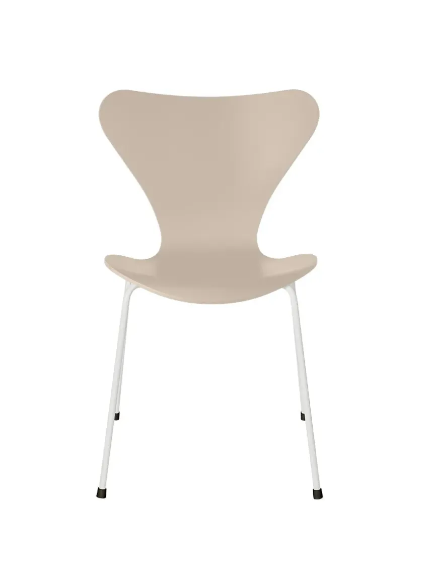 Fritz Hansen 3107 Serie 7 stol lakeret af Arne Jacobsen> Spisebordsstole