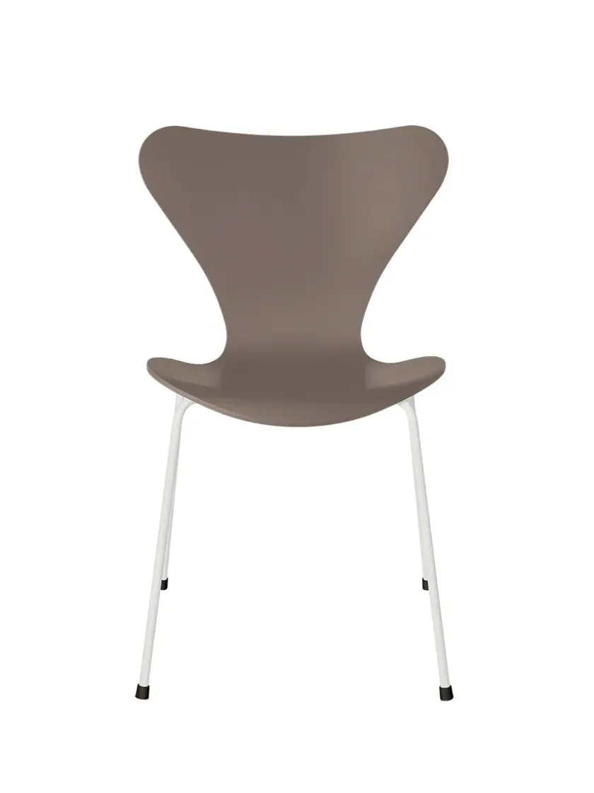 Fritz Hansen 3107 Serie 7 stol lakeret af Arne Jacobsen> Spisebordsstole