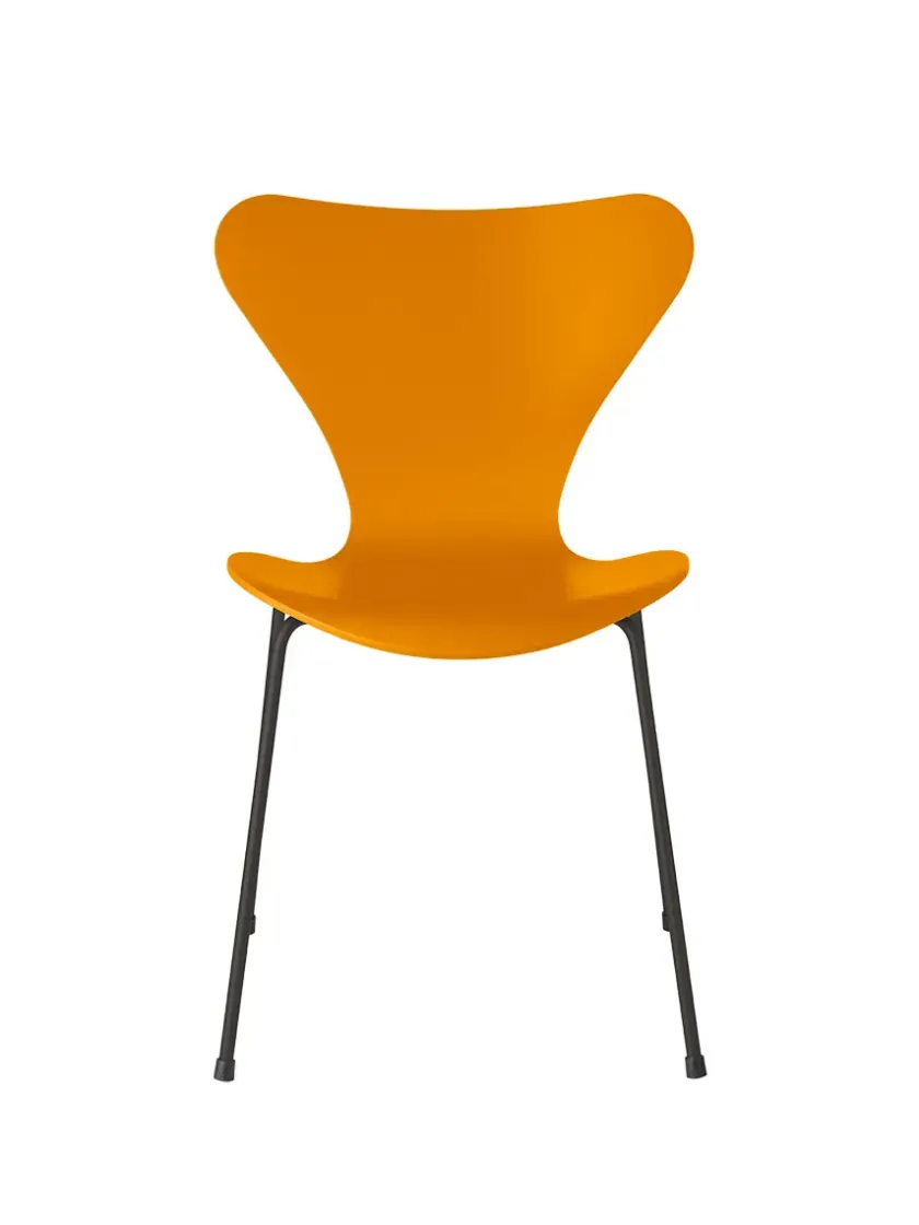 Fritz Hansen 3107 Serie 7 stol lakeret af Arne Jacobsen> Spisebordsstole