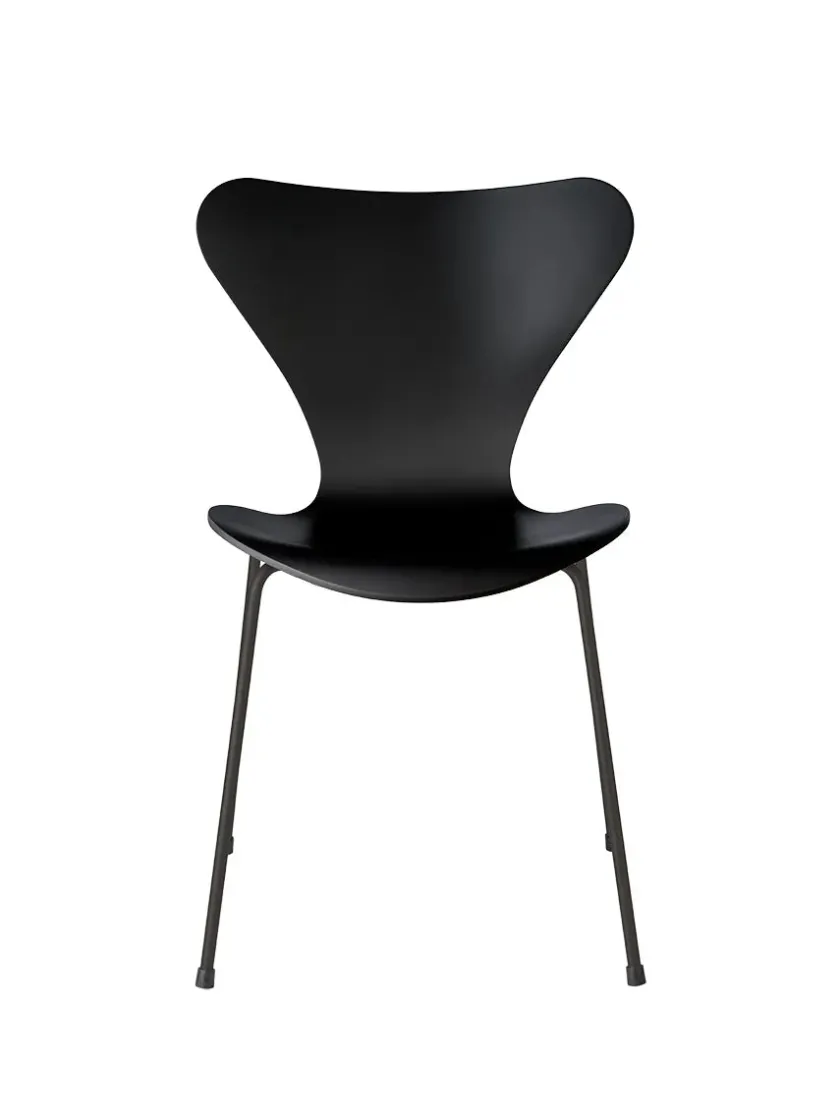 Fritz Hansen 3107 Serie 7 stol lakeret af Arne Jacobsen> Spisebordsstole