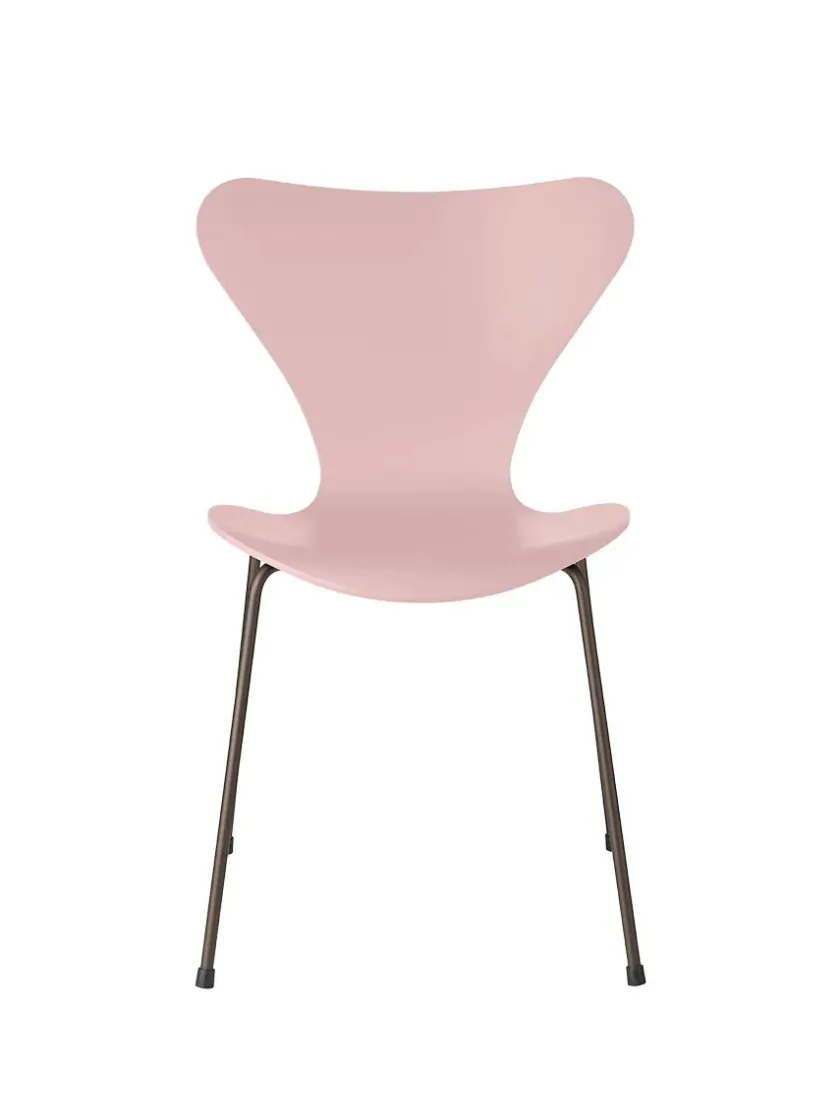 Fritz Hansen 3107 Serie 7 stol lakeret af Arne Jacobsen> Spisebordsstole