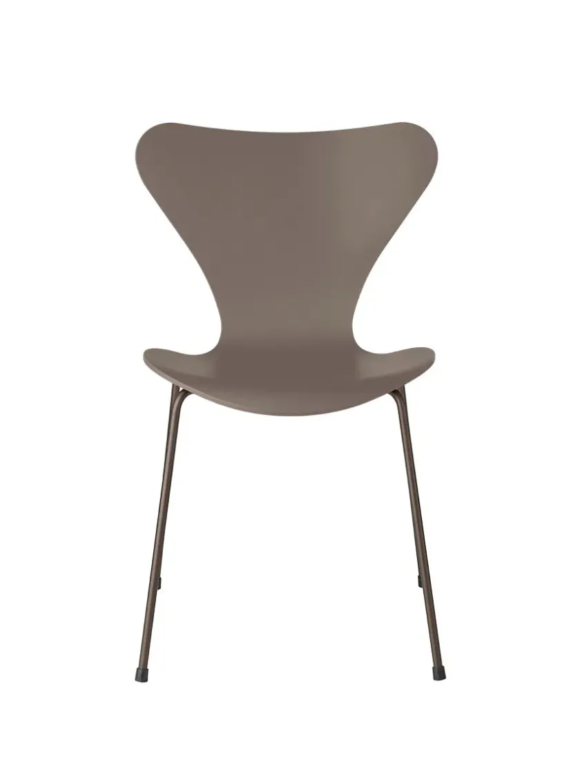 Fritz Hansen 3107 Serie 7 stol lakeret af Arne Jacobsen> Spisebordsstole