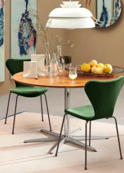Fritz Hansen 3107 Stol, fuldpolstret velour af Arne Jacobsen><noscript><img width=