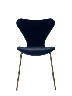 Fritz Hansen 3107 Stol, fuldpolstret velour af Arne Jacobsen><noscript><img width=