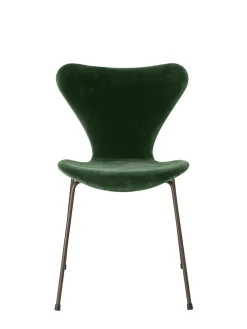 Fritz Hansen 3107 Stol, fuldpolstret velour af Arne Jacobsen><noscript><img width=