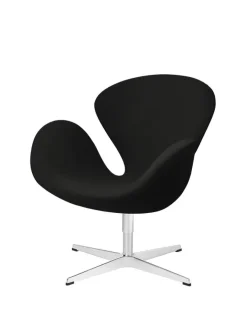 Fritz Hansen 3320 Svanen i stof (prisgruppe 1) af Arne Jacobsen> Lænestole