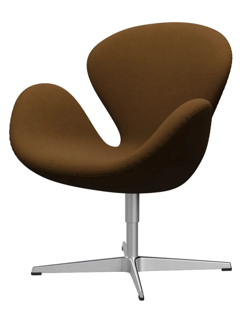 Fritz Hansen 3320 Svanen i stof (prisgruppe 1) af Arne Jacobsen> Lænestole