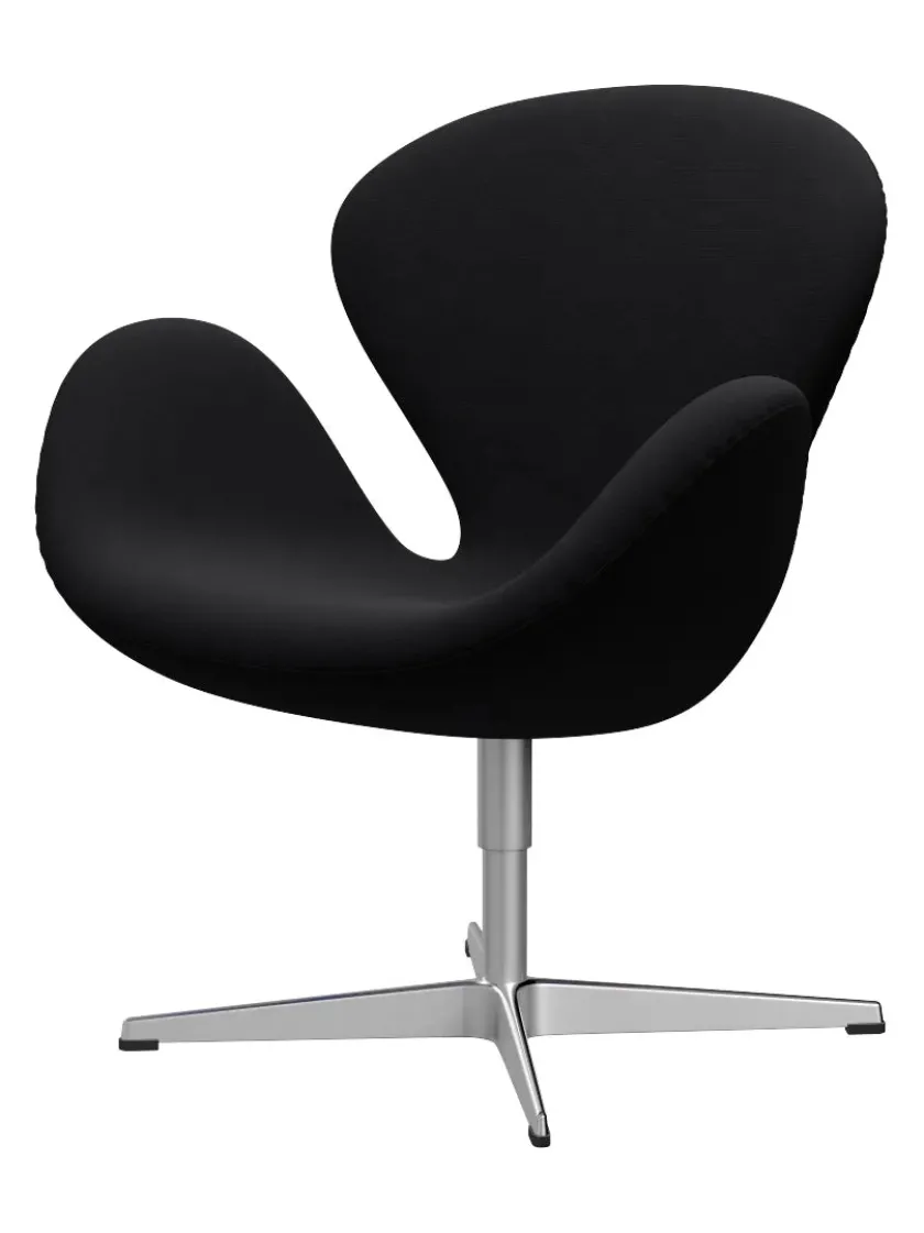 Fritz Hansen 3320 Svanen i stof (prisgruppe 1) af Arne Jacobsen> Lænestole