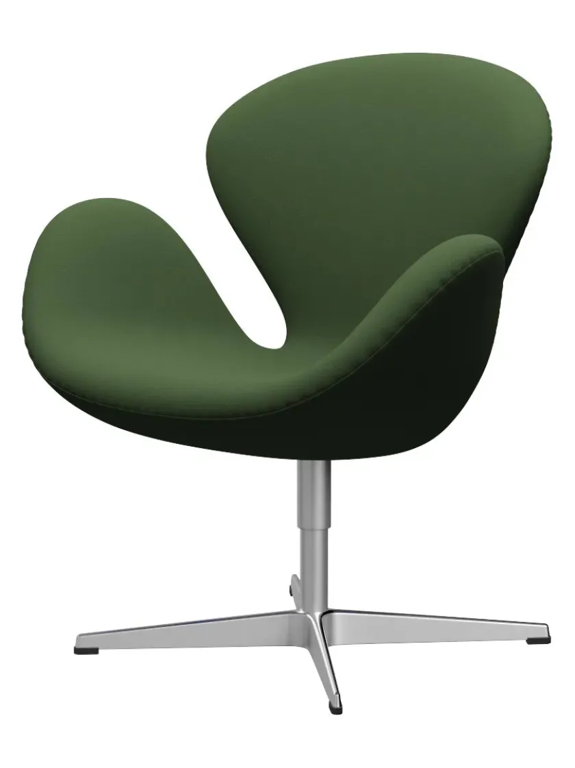 Fritz Hansen 3320 Svanen i stof (prisgruppe 1) af Arne Jacobsen> Lænestole