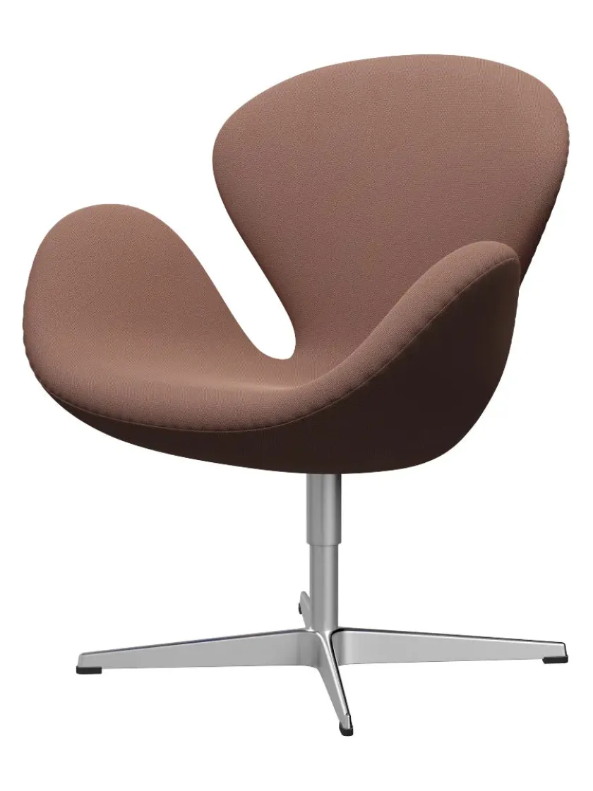Fritz Hansen 3320 Svanen i stof (prisgruppe 1) af Arne Jacobsen> Lænestole