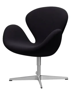 Fritz Hansen 3320 Svanen i stof (prisgruppe 1) af Arne Jacobsen><noscript><img width=