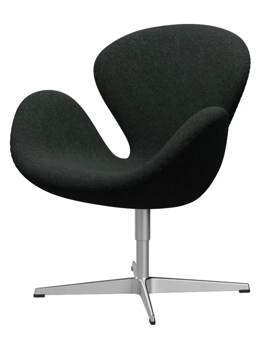 Fritz Hansen 3320 Svanen i stof (prisgruppe 1) af Arne Jacobsen> Lænestole