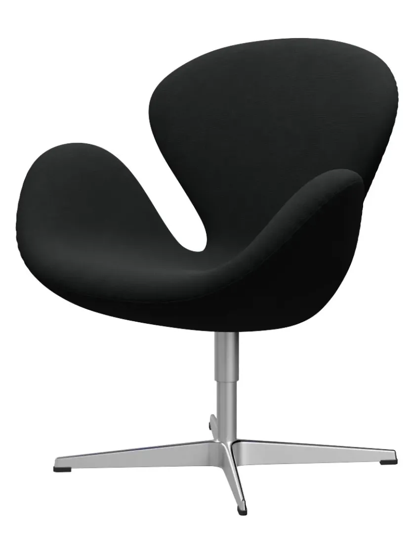 Fritz Hansen 3320 Svanen i stof (prisgruppe 1) af Arne Jacobsen> Lænestole