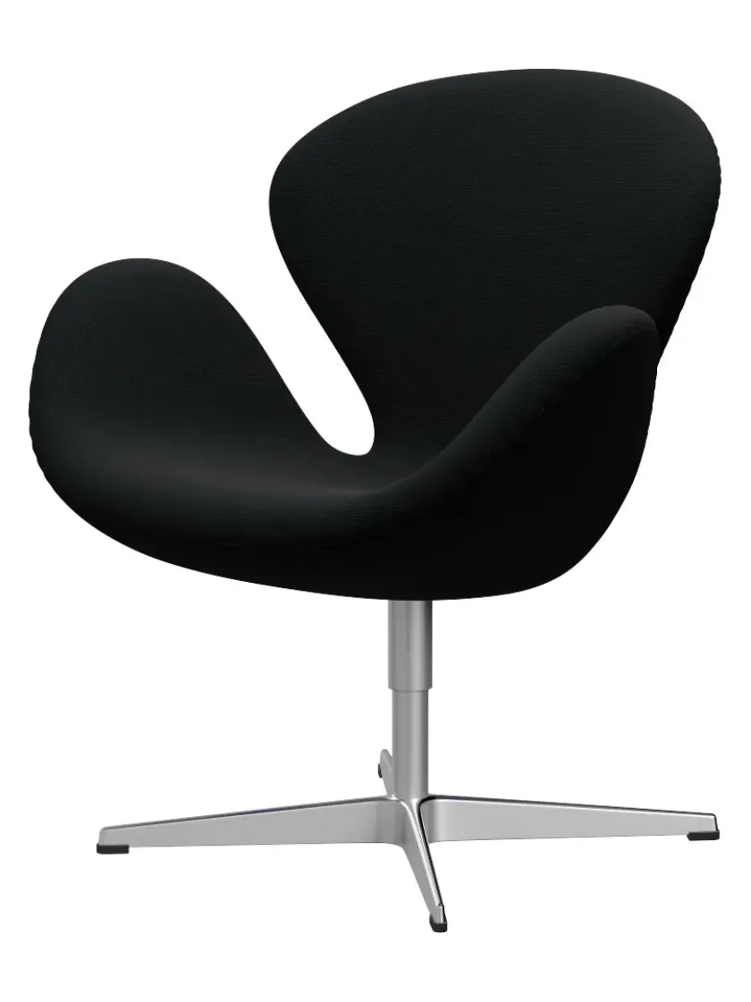 Fritz Hansen 3320 Svanen i stof (prisgruppe 1) af Arne Jacobsen> Lænestole