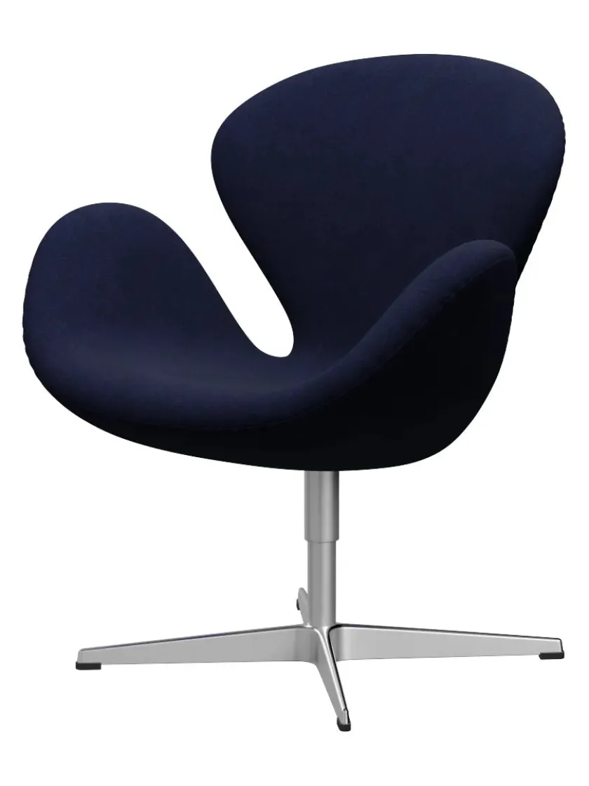 Fritz Hansen 3320 Svanen i stof (prisgruppe 1) af Arne Jacobsen> Lænestole
