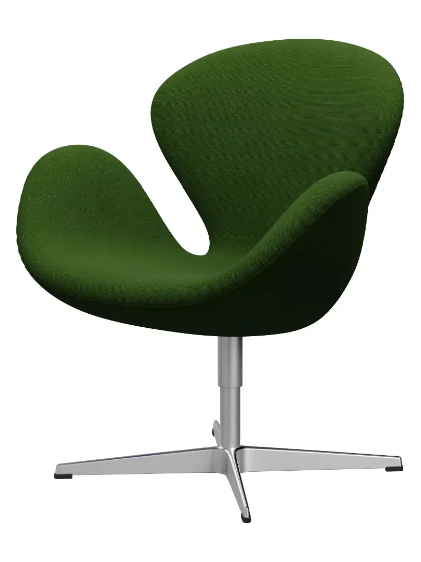 Fritz Hansen 3320 Svanen i stof (prisgruppe 1) af Arne Jacobsen> Lænestole
