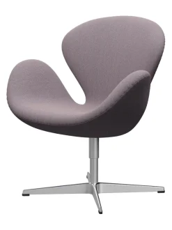 Fritz Hansen 3320 Svanen i stof (prisgruppe 1) af Arne Jacobsen><noscript><img width=