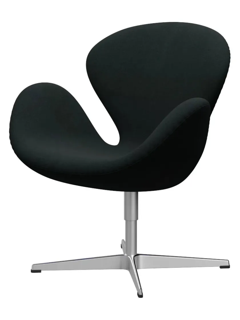 Fritz Hansen 3320 Svanen i stof (prisgruppe 1) af Arne Jacobsen> Lænestole
