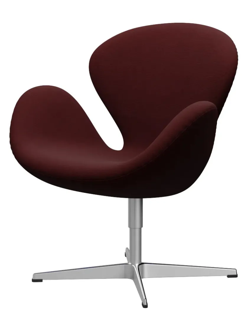 Fritz Hansen 3320 Svanen i stof (prisgruppe 1) af Arne Jacobsen> Lænestole