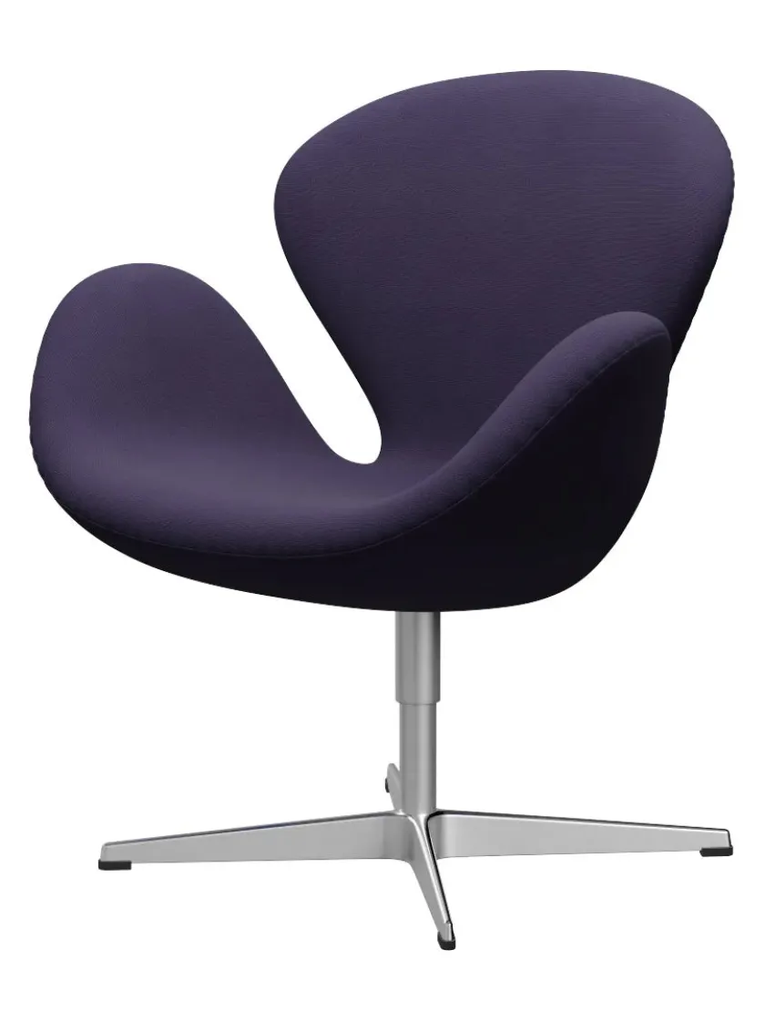 Fritz Hansen 3320 Svanen i stof (prisgruppe 1) af Arne Jacobsen> Lænestole