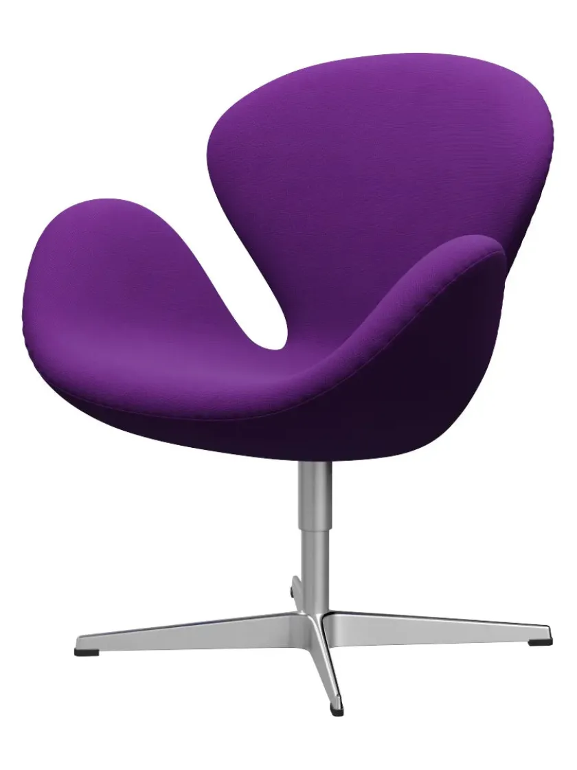 Fritz Hansen 3320 Svanen i stof (prisgruppe 1) af Arne Jacobsen> Lænestole